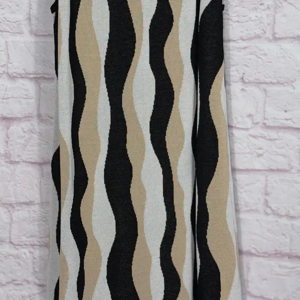 Sweeney Sweater Dress in Squiggle Stripe SHOW ME YOUR MUMU Size Small - Image 6