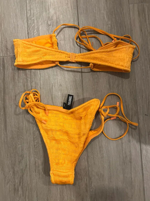 Triangl Swimwear Orange Bikini - Image 3