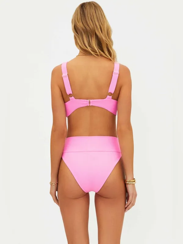 BEACH RIOT Sophia Top Prism Pink, Size Large, $118 - Image 3