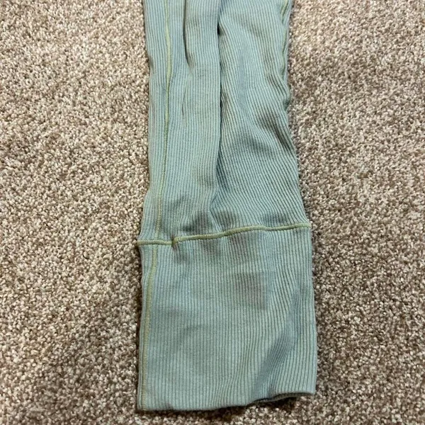 Skims Women's Green and Blue Leggings - Image 2