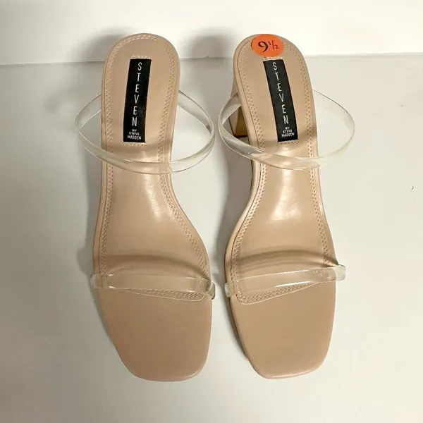 *NWT* Steven Jersey Double Strap Slides - Image 5