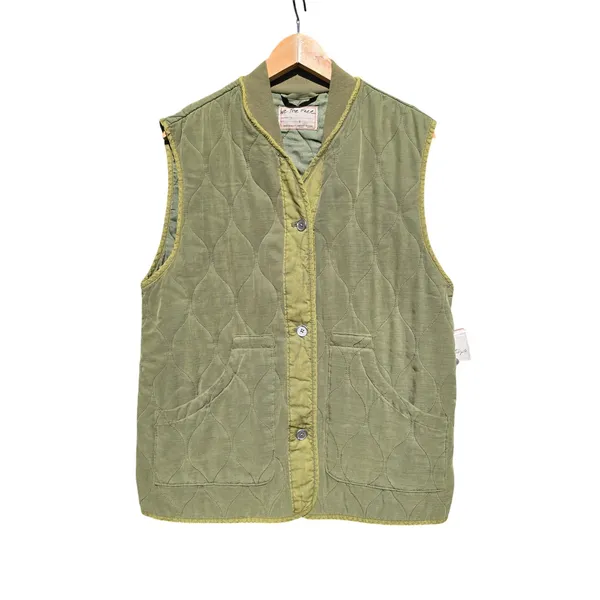 Free People NWT We The Free Billie Quilted Vest Moss‎ Green OB1510076 Women's S - Image 2