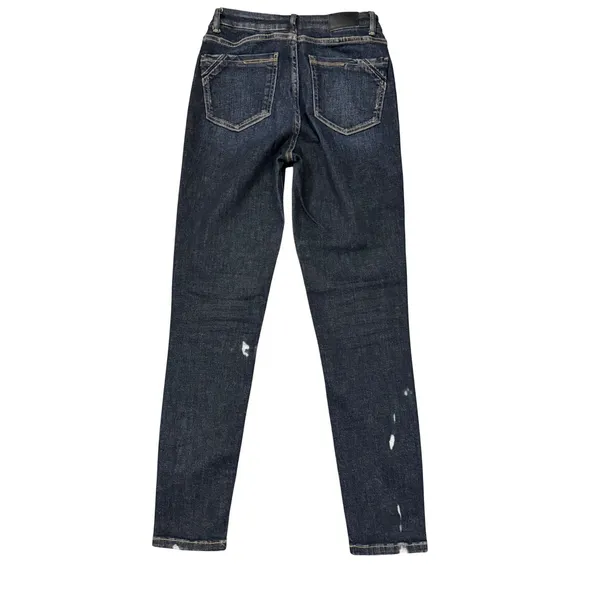 Buckle Black Fit No. 35 Ankle‎ Skinny Jeans Dark Wash Distressed Stretch 26x29 - Image 8
