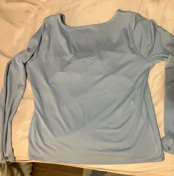 Pale Blue Long Sleeve - Image 3