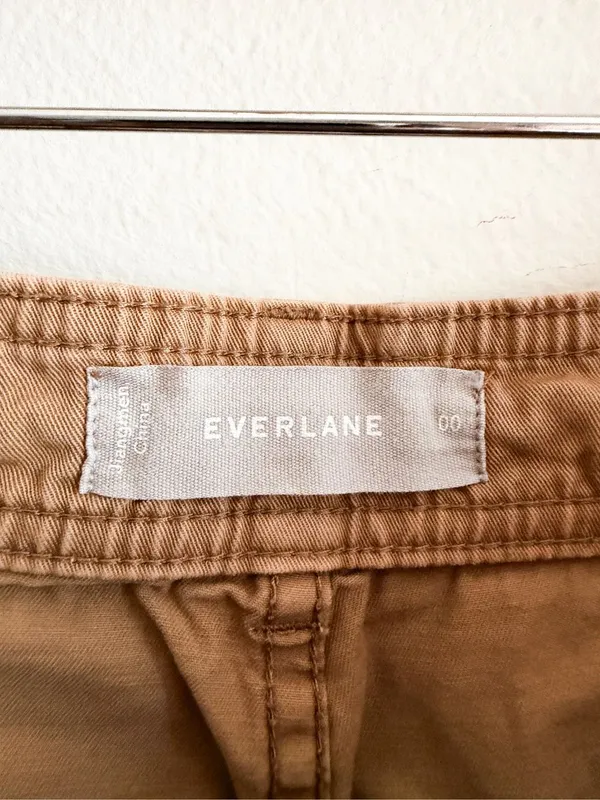 Everlane Wide Leg Pants Size 00 - Image 4