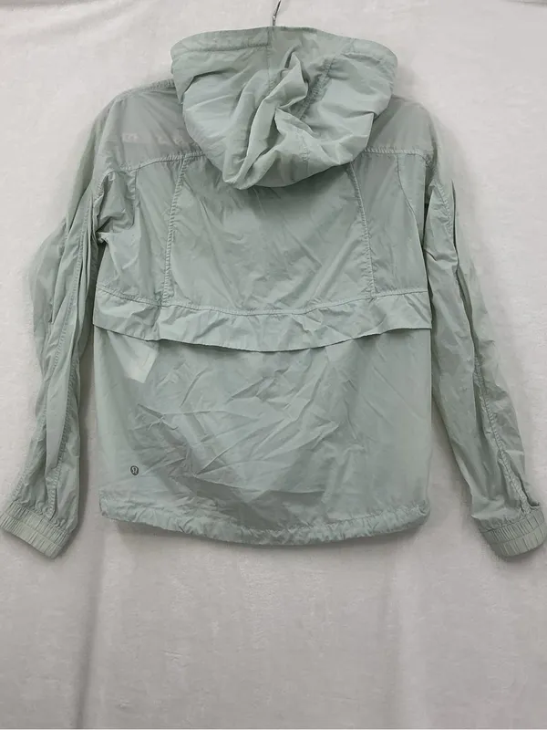 lululemon athletica Light Gray Hooded Utility Jacket 1088 - Image 6