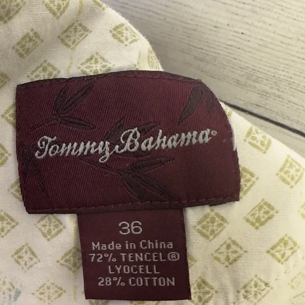 Tommy Bahama Women's Classic Khaki Corduroy Straight Pants Waist‎ Size 36 Casual - Image 6