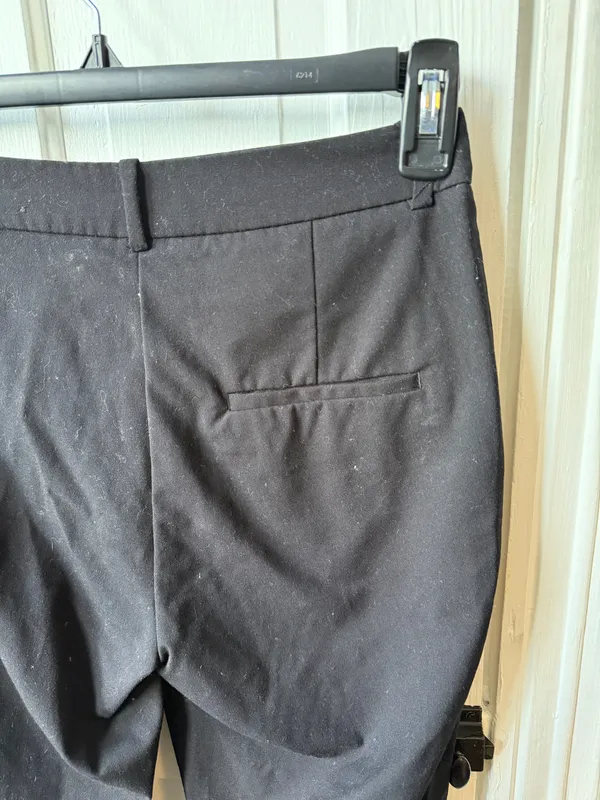 H&M Black Dress Pants Size 4 - Image 7