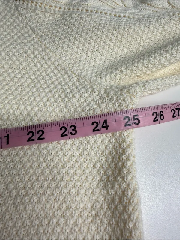 NWT fisherman grandpa sweater knit cotton blend minimalist preppy gift XXL - Image 5