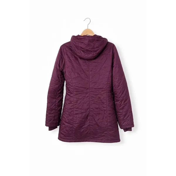Columbia Omni-Heat Purple Lightweight Jacket Women’s M Hooded Insulated Coat - Image 3