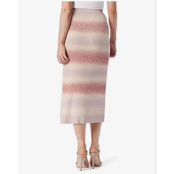 NEW Jessica Simpson Loti Pull On Lace Up Ribbed Sweater Skirt L - Image 3