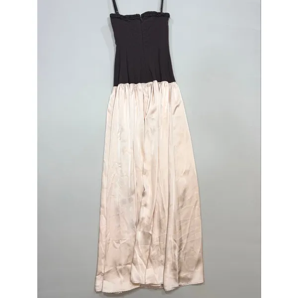 Weworewhat Ruffle Corset Maxi Dress Size 4 - Image 6