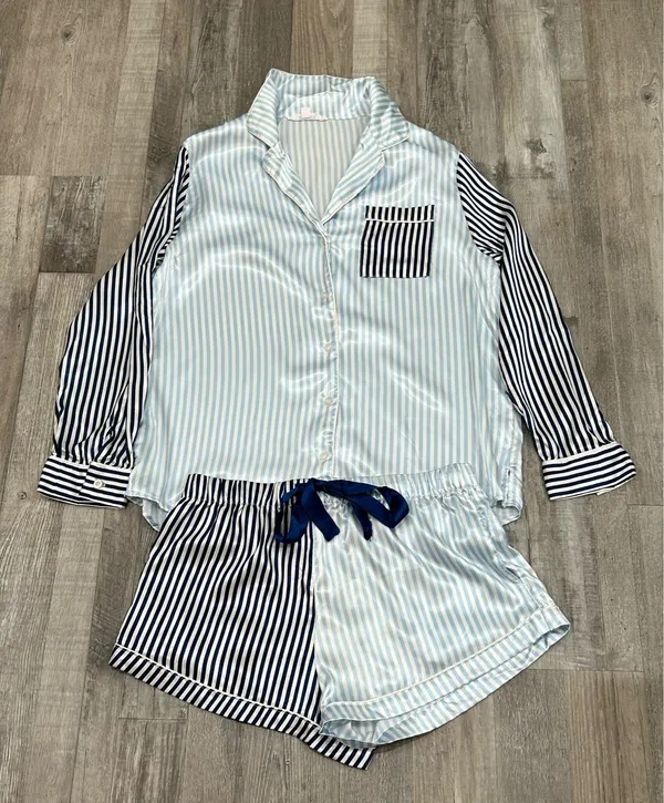 BB Dakota Striped Pajama Set - Image 2
