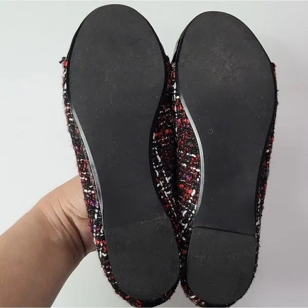 JustFab Women's Multicolor Vanity Ballet Flats Size 6‎ - Image 5