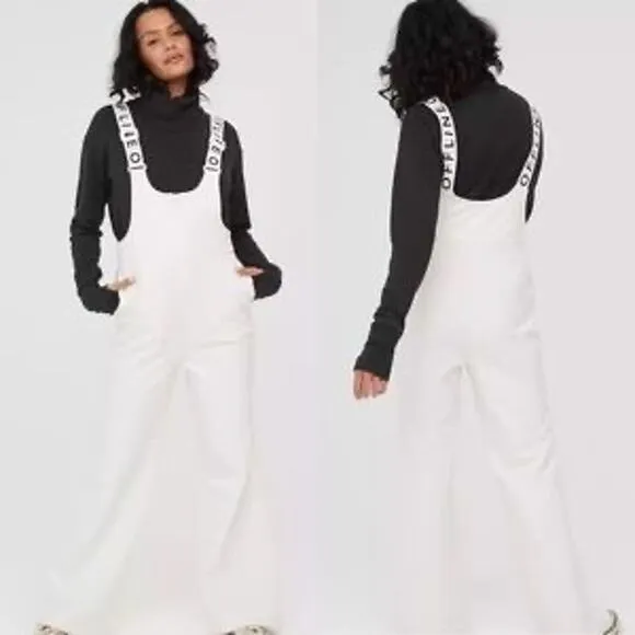 Aerie Offline Chillside Snowboard Ski Pants White Winter Outdoor Size M - Image 2