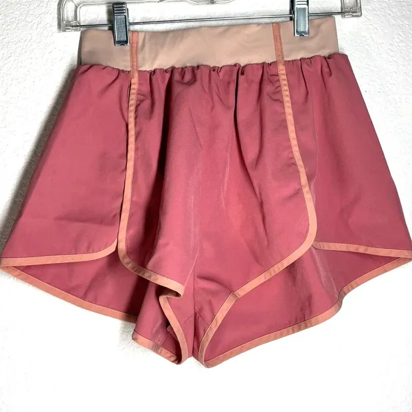 XS For Love & Lemons Emma shorts Athletic Running Activewear Designer 1.5 inseam - Image 2
