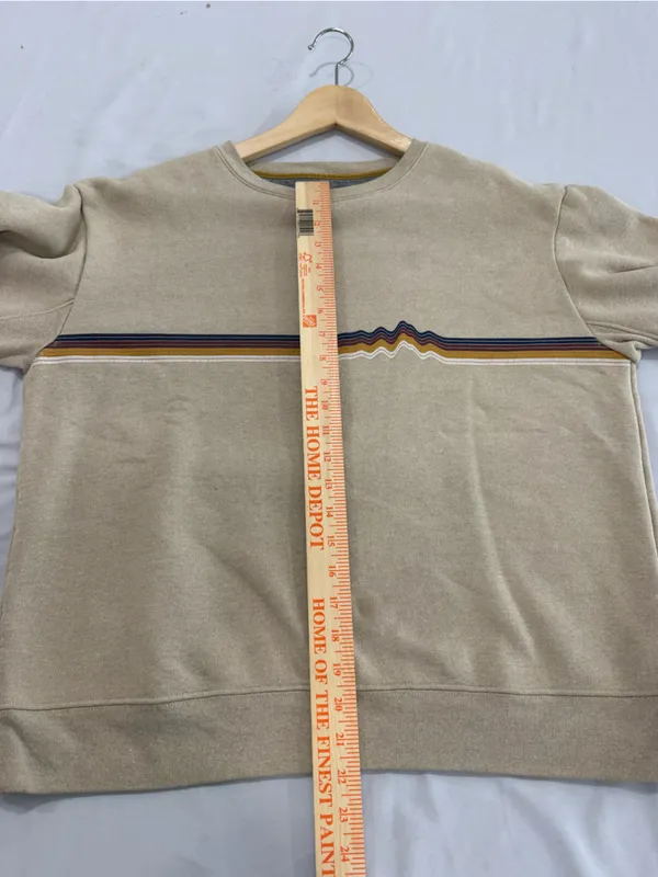 Patagonia Women's Ridge Rise Stripe Uprisal Crew Sweatshirt size L - Image 5