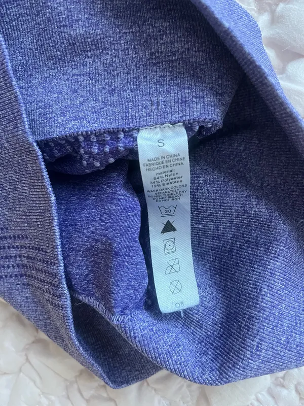 Purple Amazon Biker Shorts  - Image 3