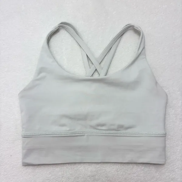 Lululemon Strappy Back Crop‎ Sports Bra Top Yoga Size 4 - Image 13