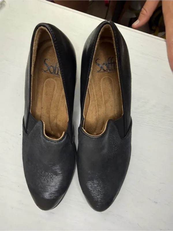 Sofft Velina Loafer Micro Cut Leather Black Sz 7.5 - Image 8