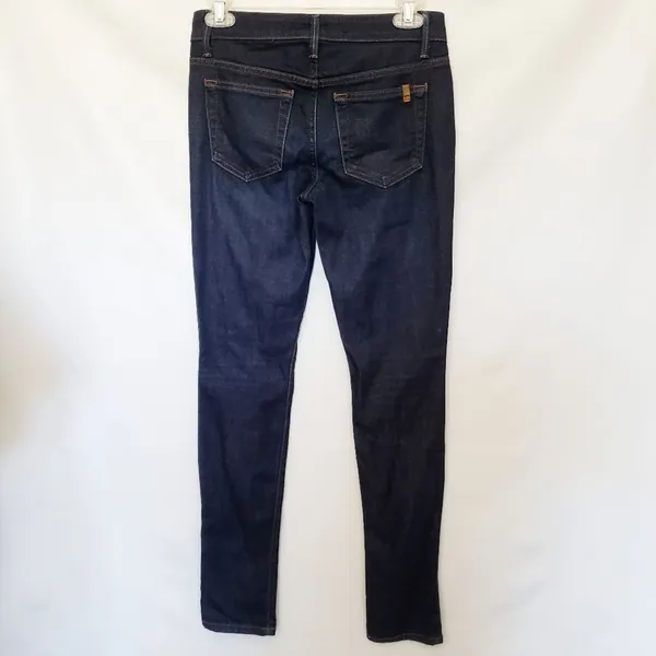 Joe's The Skinny in Lainey Womens Jeans Sz 24 Y2K Preppy Dark Wash Minimalist - Image 4