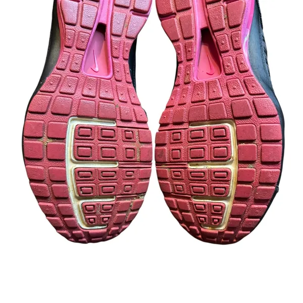 Nike Shox Running‎ Shoes Womens Size 7.5 Black Pink Silver Sneakers 472647-002 - Image 10