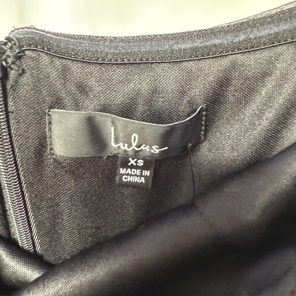 NWT Lulus Brilliantly Bold Strapless‎ Mermaid Maxi Dress in Black Size XS - Image 8