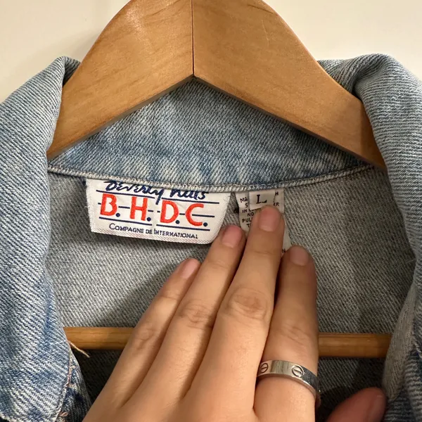 Jean Jacket Blue Size L - Image 2