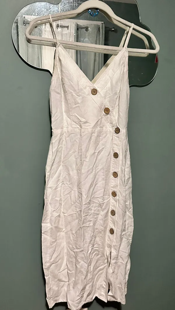 Express White Midi Bodycon Dress - Image 3