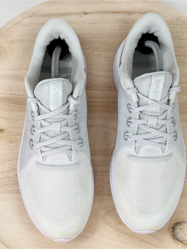 Nike Quest 4 Knit Mesh Running‎ Shoes Sneakers White 11 DA1106-100 - Image 4
