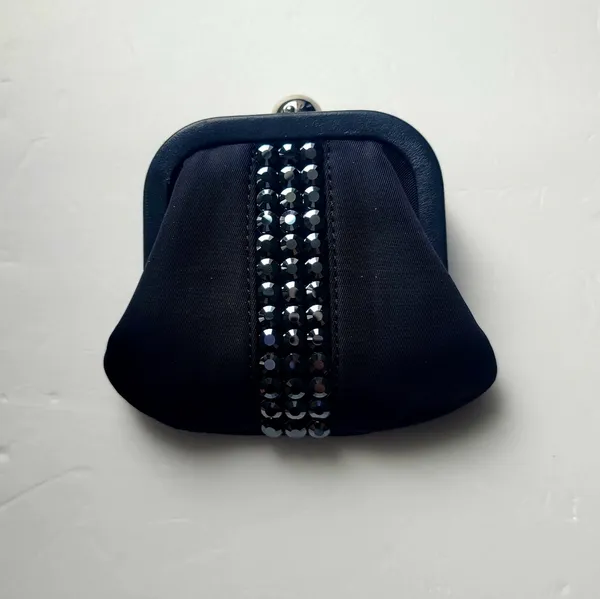 Swarovski black Monroe frame coin purse - Image 3