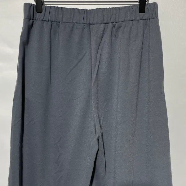 Area stars New Wide Leg Knit Pants Pull On High Rise Long Pant Grey Size Large - Image 13