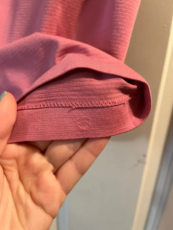 Lululemon Swiftly Tank Tank Top Race Length Pink Blossom Size 6 - Image 3