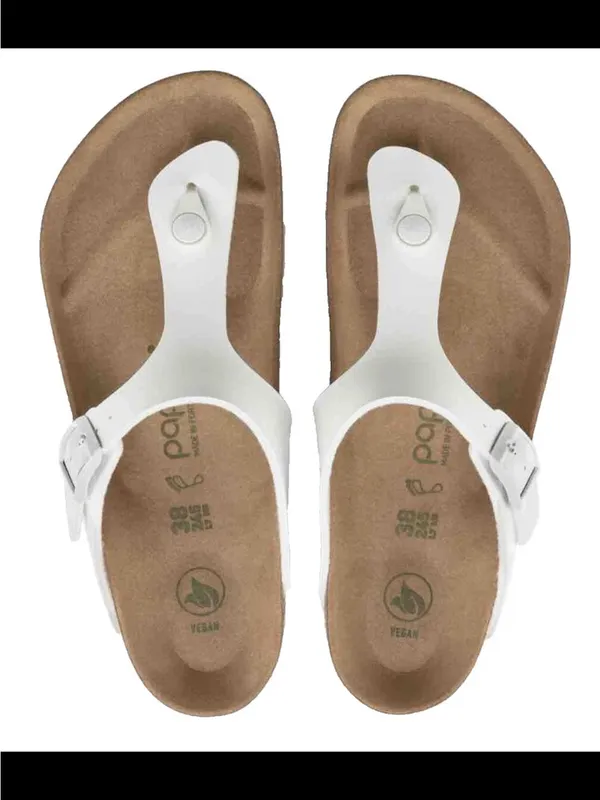 Papillion by Birkenstock Gizeh Vegan Platform Sandal Sz 38 - Image 3
