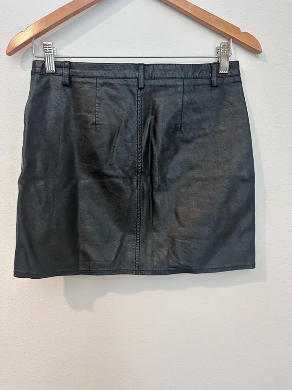 Altar'd State Leather Mini Skirt - Image 2