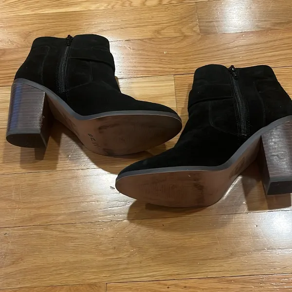 Sole society black grove circle buckle heel boots size 8.5 . - Image 5