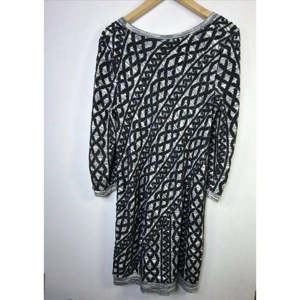 Anthropologie Moth Mini Sweater Dress Womens Medium whimsygoth bohemian designer - Image 9