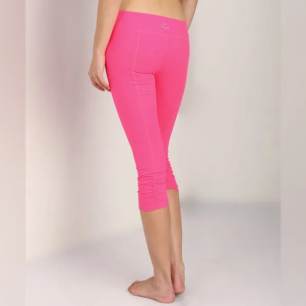 Beyond Yoga Pink High Rise Leggings‎ Size Small Cropped Yoga Activewear - Image 2