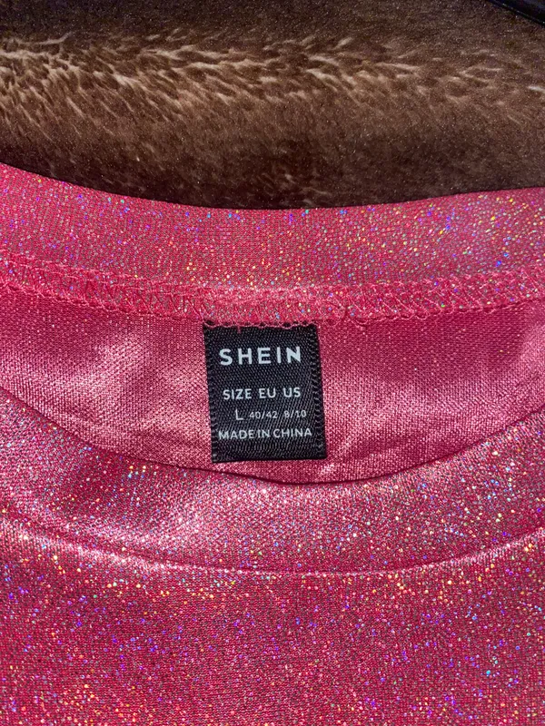 Cropped Glitter Top - Image 3