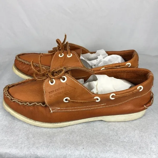 Vintage Marino Top Sailor of Henry‎ Boat Shoes - Image 3