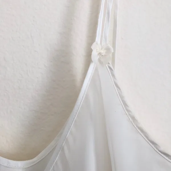 Alexandra Nicole White Lacey lingerie Negligee S - Image 2