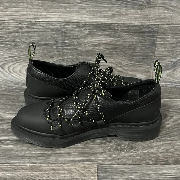 Dr. Martens AW004 Estrela Shoes Black Leather Women's US Sz 7, EU 38 Grunge - Image 6