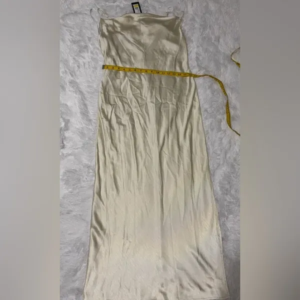 Kenneth Cole Women's Satin Cowl-Neck Maxi Slip Dress - Image 5