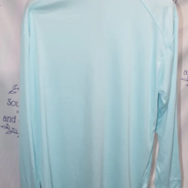 Paragon Light Blue, Sun Protection, Long Sleeve Shirt, Size 2XL - Image 9