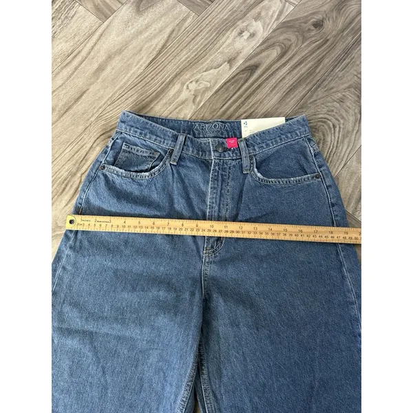 Arizona Jean Co Juniors Balloon Jean Highest Rise Loose Through Hip Thigh Zs 9 - Image 2
