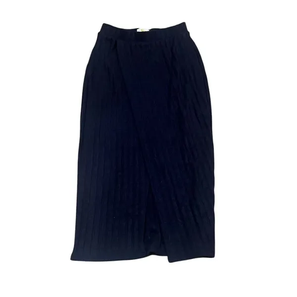 Maeve by Anthropologie Women's XS Blue Wrap Midi Skirt - Image 8