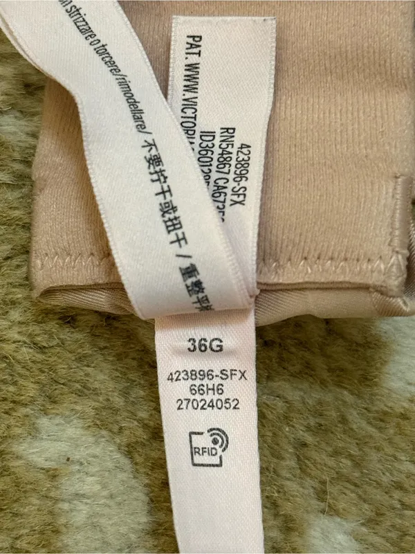 Victoria’s Secret Very Sexy Low Cut Demi Bra 36G Nude Blush Smooth - Image 12