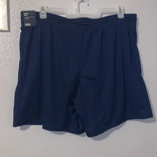NWT DSG Mid Rise Shorts Blue Mesh Relaxed Fit - Image 6