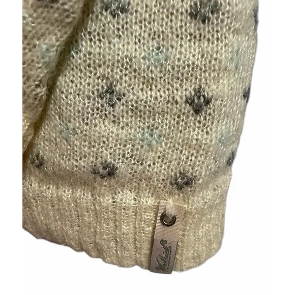 Woolrich Owls Fair Isle Wool Mohair Sweater Women's Size‎ Medium - Image 7
