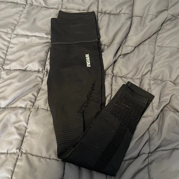 Gymshark energy seamless leggings S black - Image 3